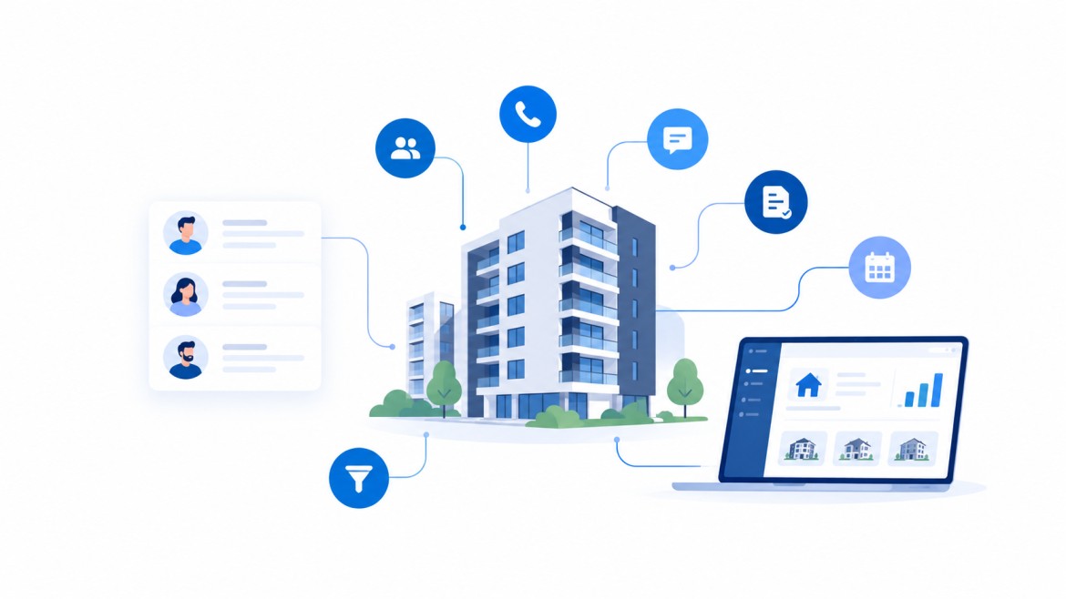 نرم افزار CRM املاک | مدیریت هوشمند معاملات و مشتریان با کالو